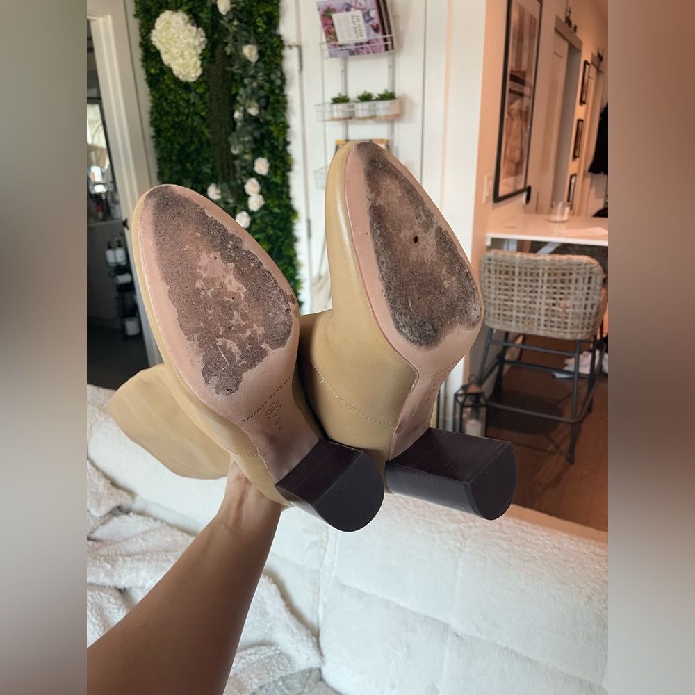 Loeffler Randall Goldy Boot, Khaki, Size 8.5, Worn Once with Box - Picture 5 of 7